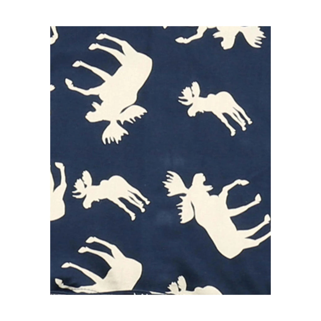 Lazy One Adult Classic Moose Flapjack Onesie - Blue - Lenny's Shoe & Apparel