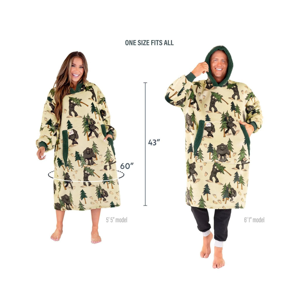 Lazy One Blanket Hoodie - Bigfoot - Lenny's Shoe & Apparel