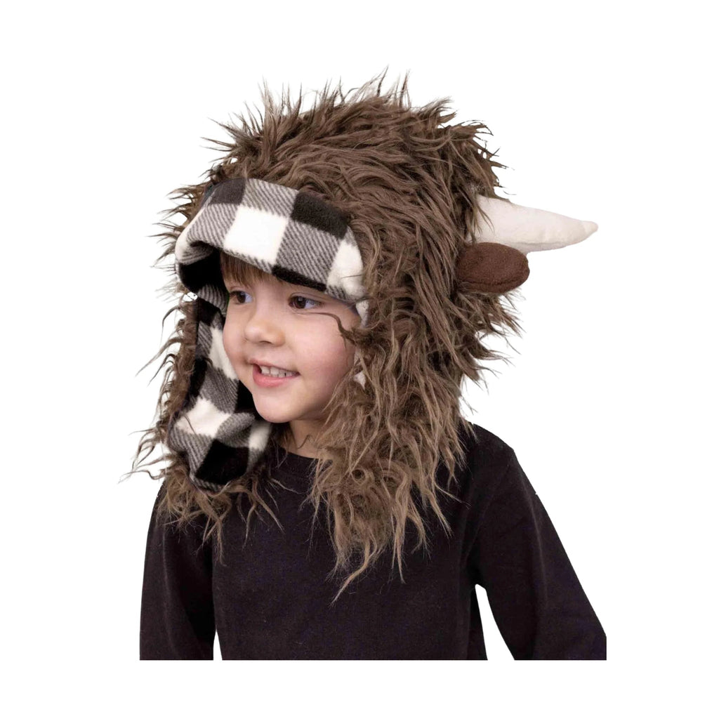 Lazy One Buffalo Critter Cap - Brown - Lenny's Shoe & Apparel