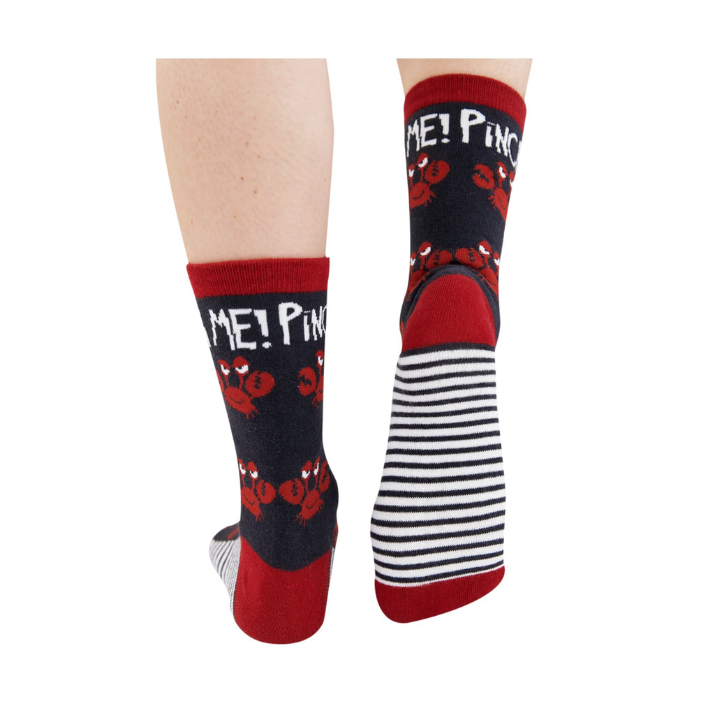 Lazy One Crabby Crew Socks - Red - Lenny's Shoe & Apparel