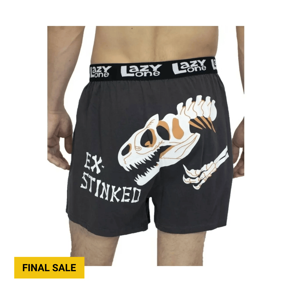 Lazy One Ex Stinked Boxers - Black - Lenny's Shoe & Apparel