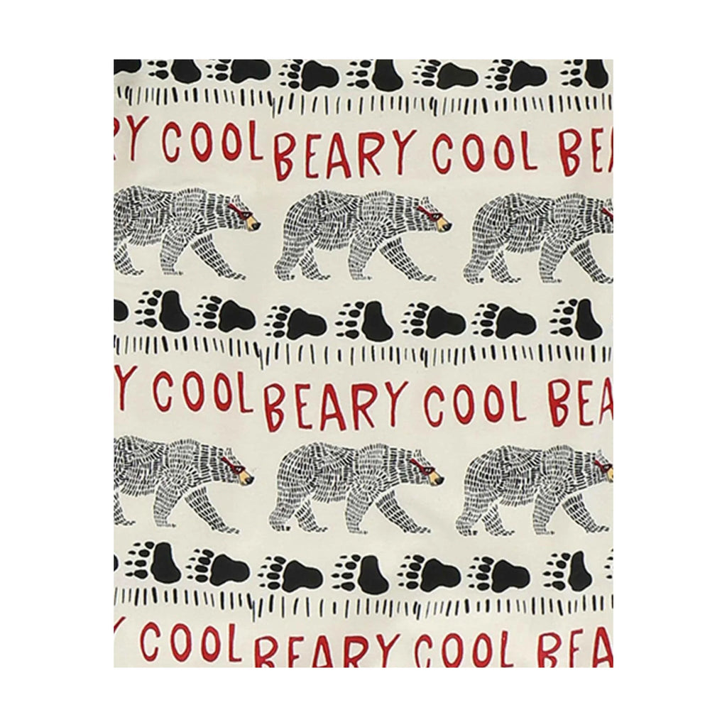 Lazy One Men's Beary Cool PJ Pant - White - Lenny's Shoe & Apparel