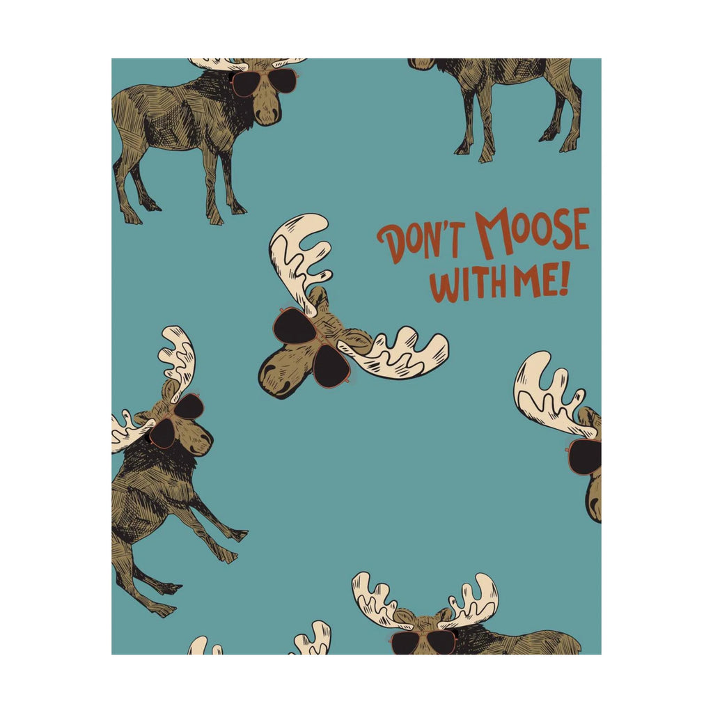 Lazy One Men's Don't Moose With Me PJ Pants - Blue - Lenny's Shoe & Apparel