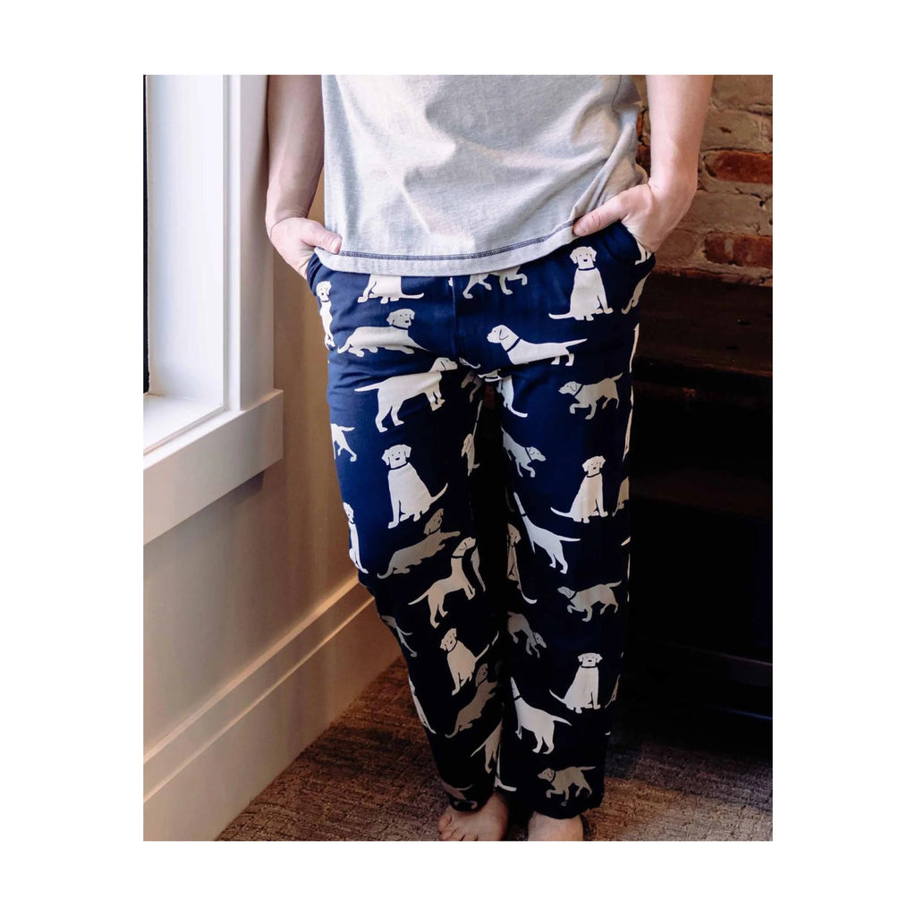 Lazy One Men's Lab PJ Pants - Black - Lenny's Shoe & Apparel