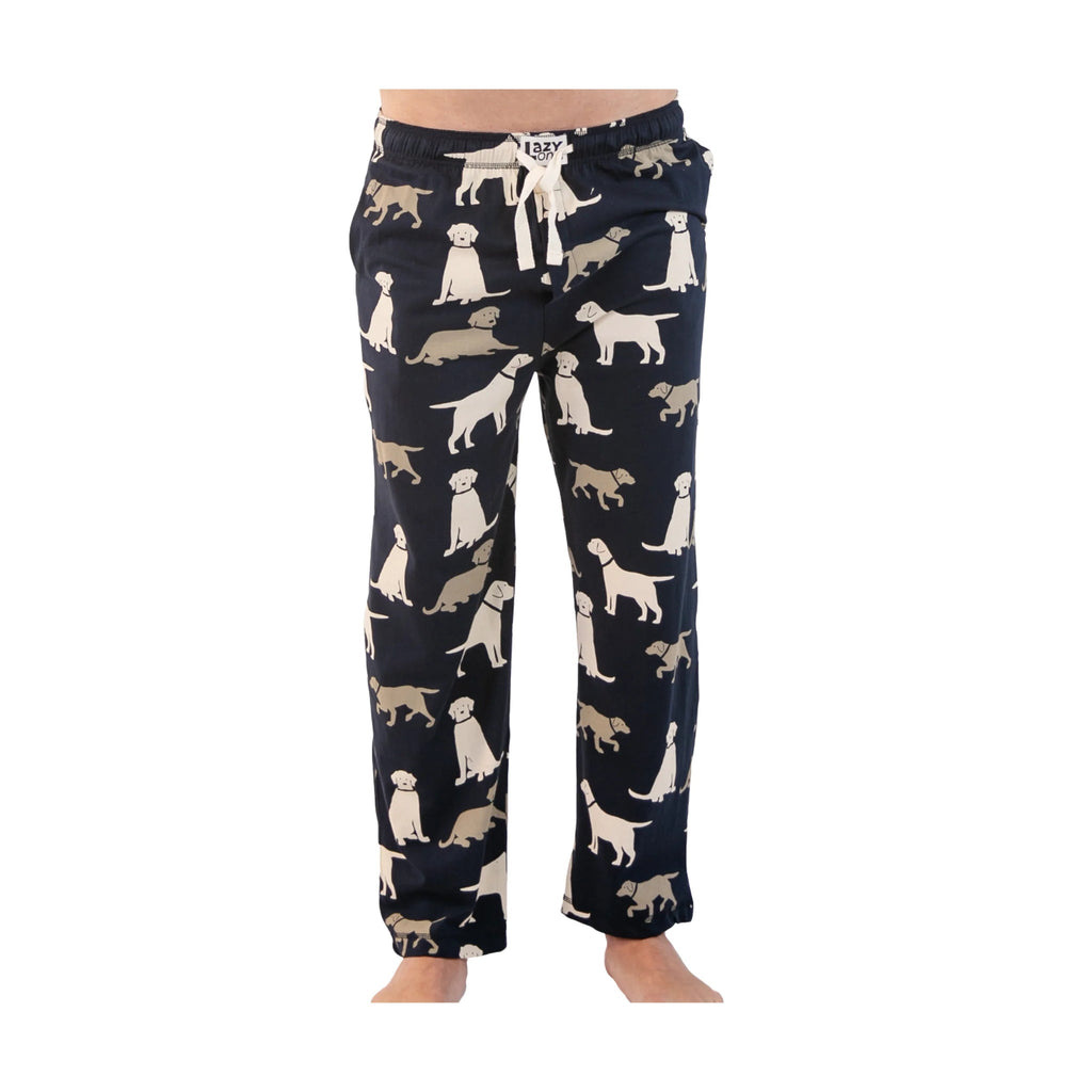 Lazy One Men's Lab PJ Pants - Black - Lenny's Shoe & Apparel