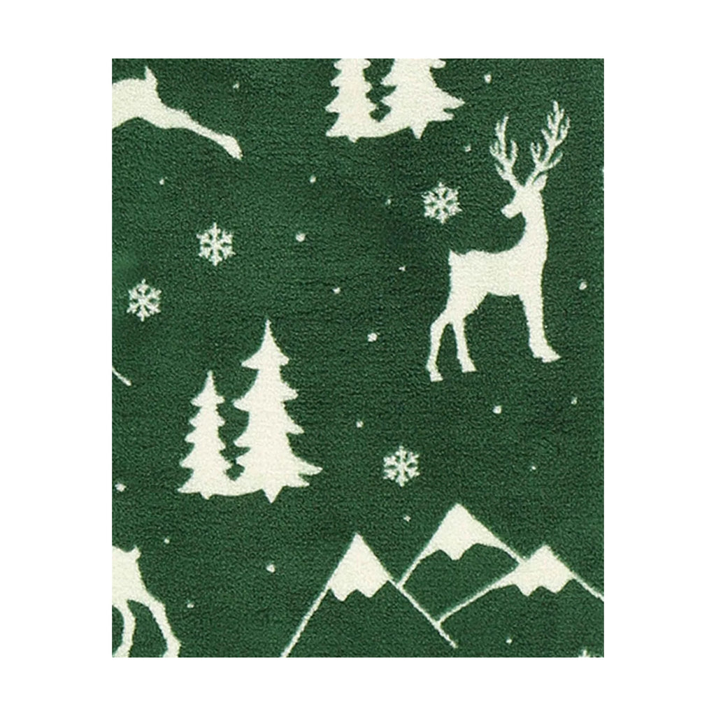 Lazy One Men's Reindeer Fleece PJ Pant - Green - Lenny's Shoe & Apparel