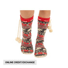 Lazy One Mukluk Slippers - Moose Fair Isle - Lenny's Shoe & Apparel