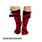 Lazy One Mukluk Slippers - Red/Black - Lenny's Shoe & Apparel