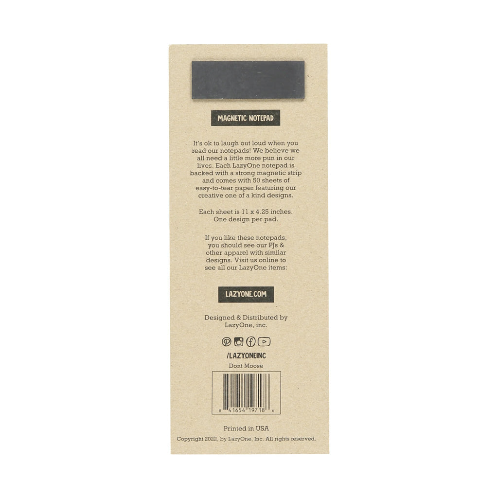 Lazy One One Dam Thing Notepad - Brown - Lenny's Shoe & Apparel