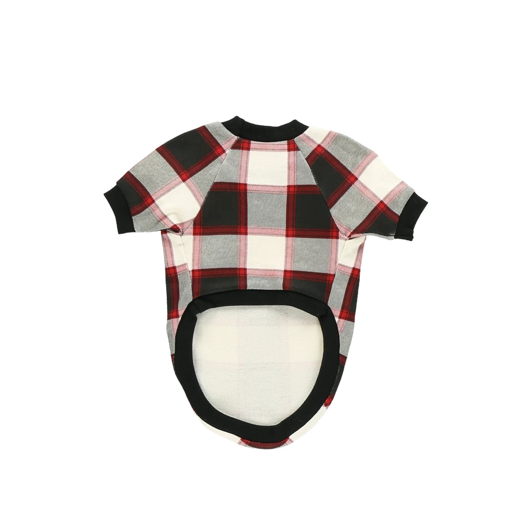 Lazy One VT Dog Shirt - Black Plaid - Lenny's Shoe & Apparel