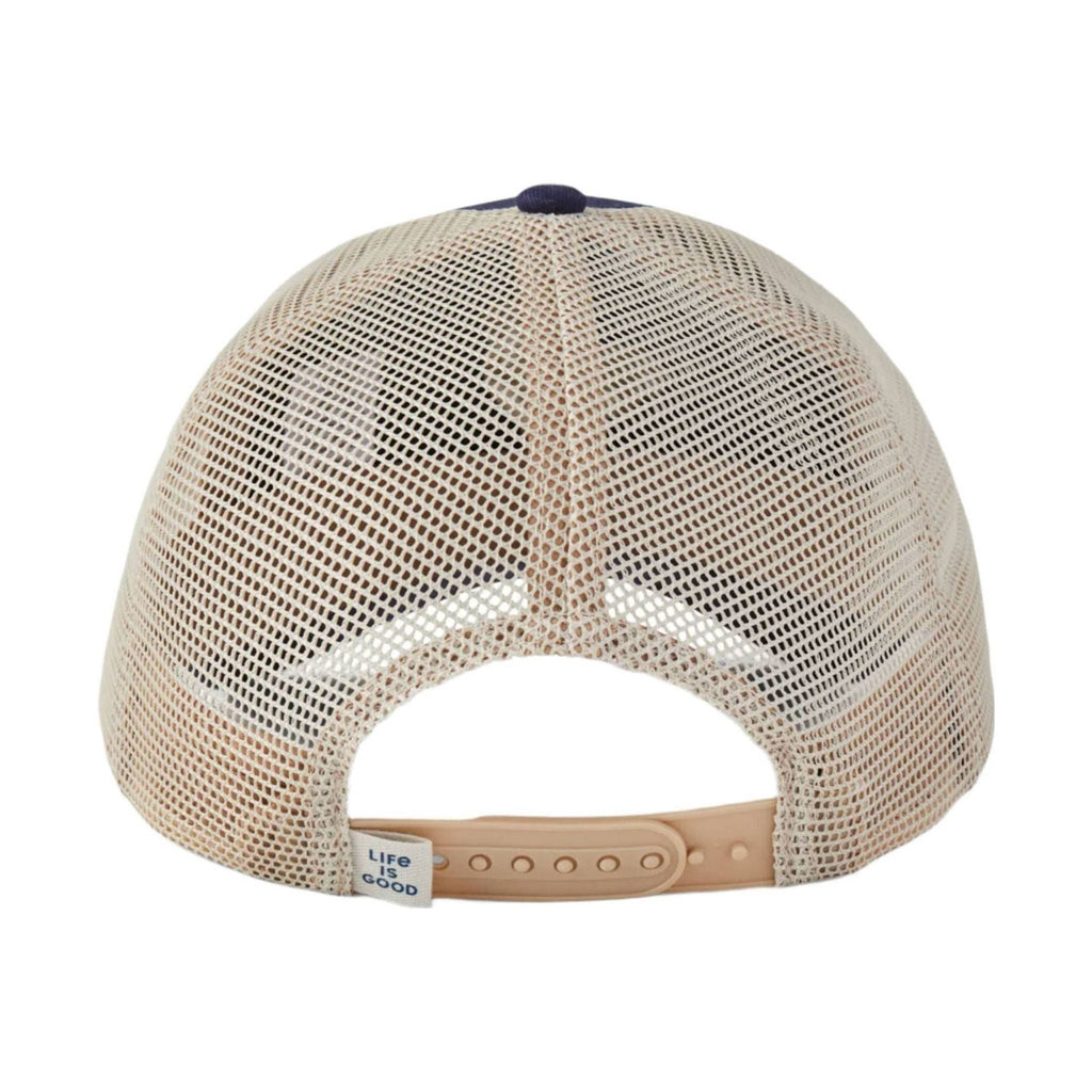 Life Is Good Adult Clean Chicken Trucker Hat - Darkest Blue - Lenny's Shoe & Apparel