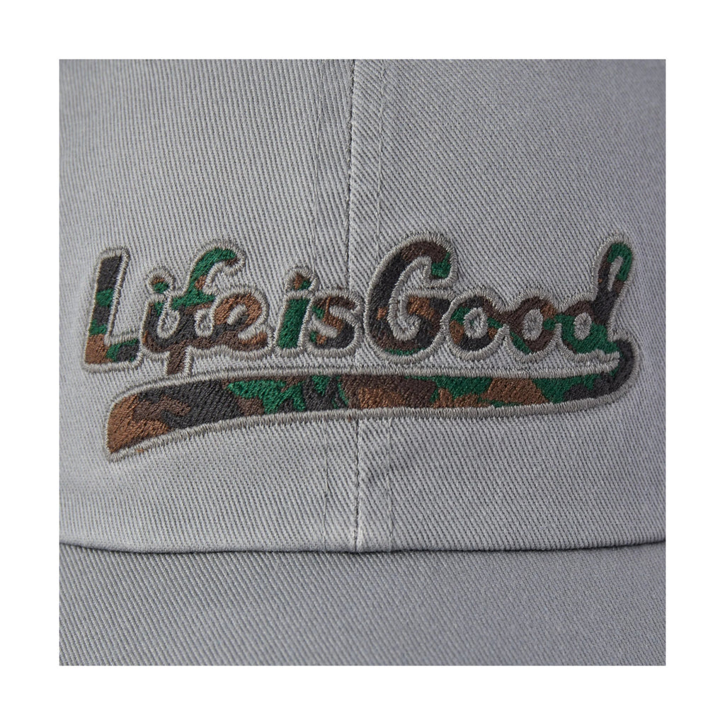 Life Is Good Camo Tailwhip Chill Cap - Slate Grey - Lenny's Shoe & Apparel