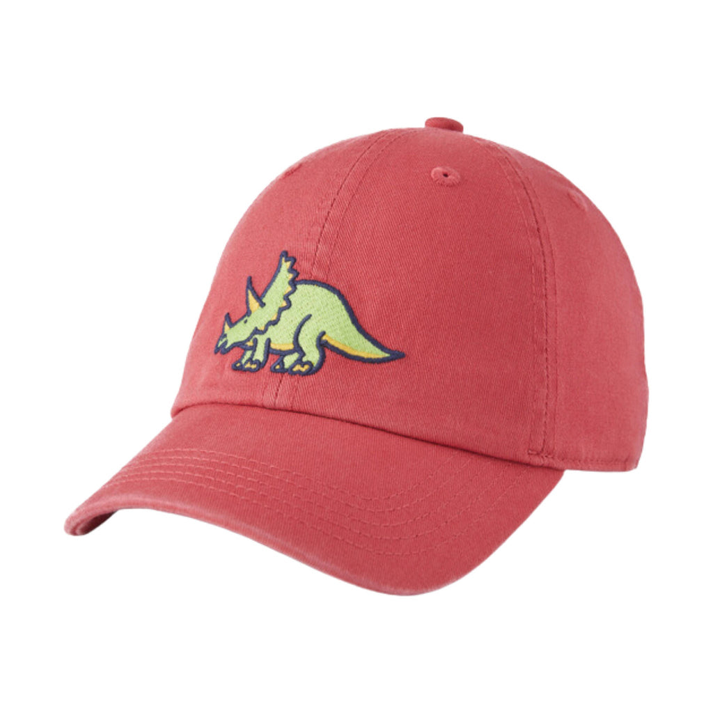 Life Is Good Kids' Triceratops Chill Cap - Faded Red - Lenny's Shoe & Apparel