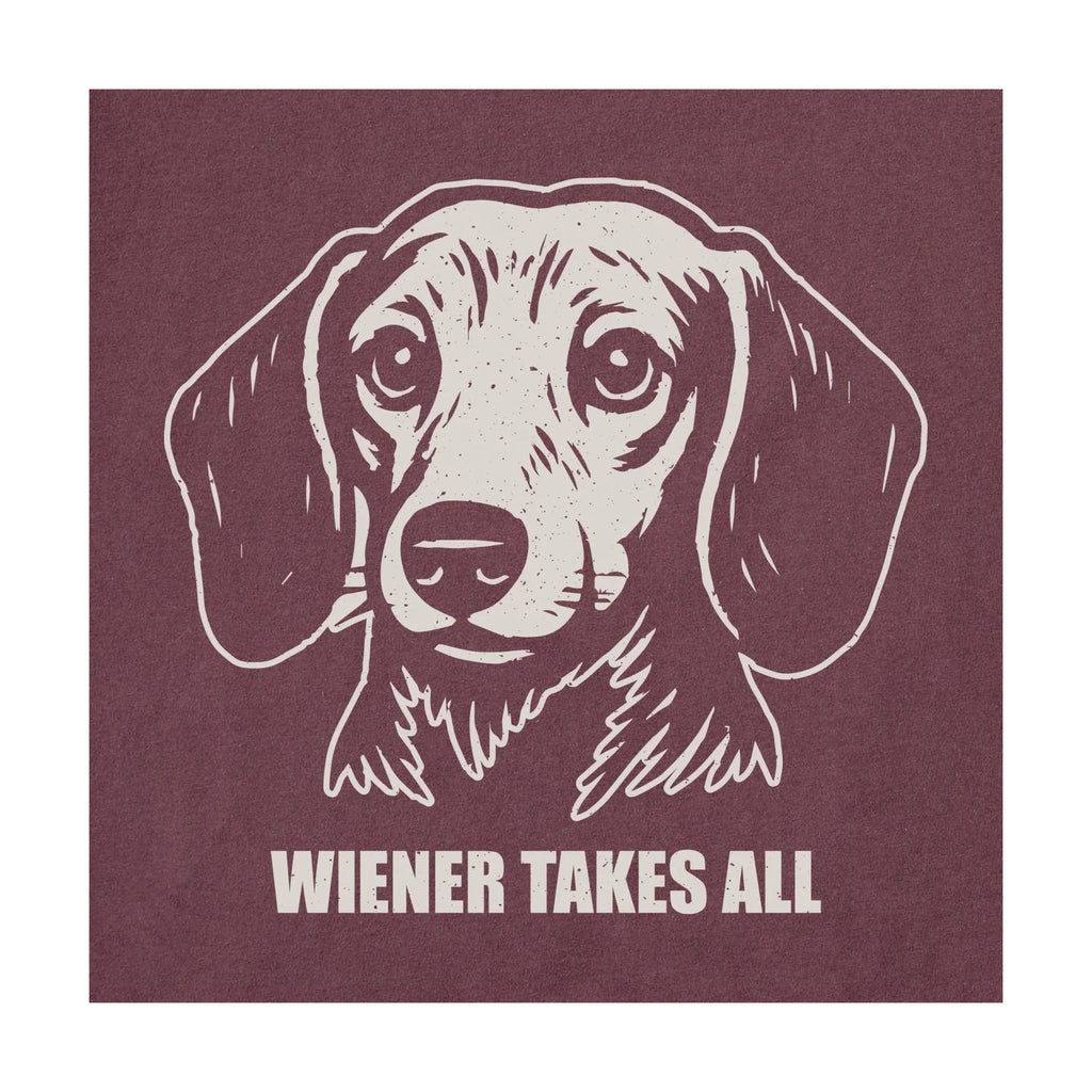 Life Is Good Men's Bert's Takes All Weiner Short Sleeve Crusher Tee - Mahogany Brown - Lenny's Shoe & Apparel