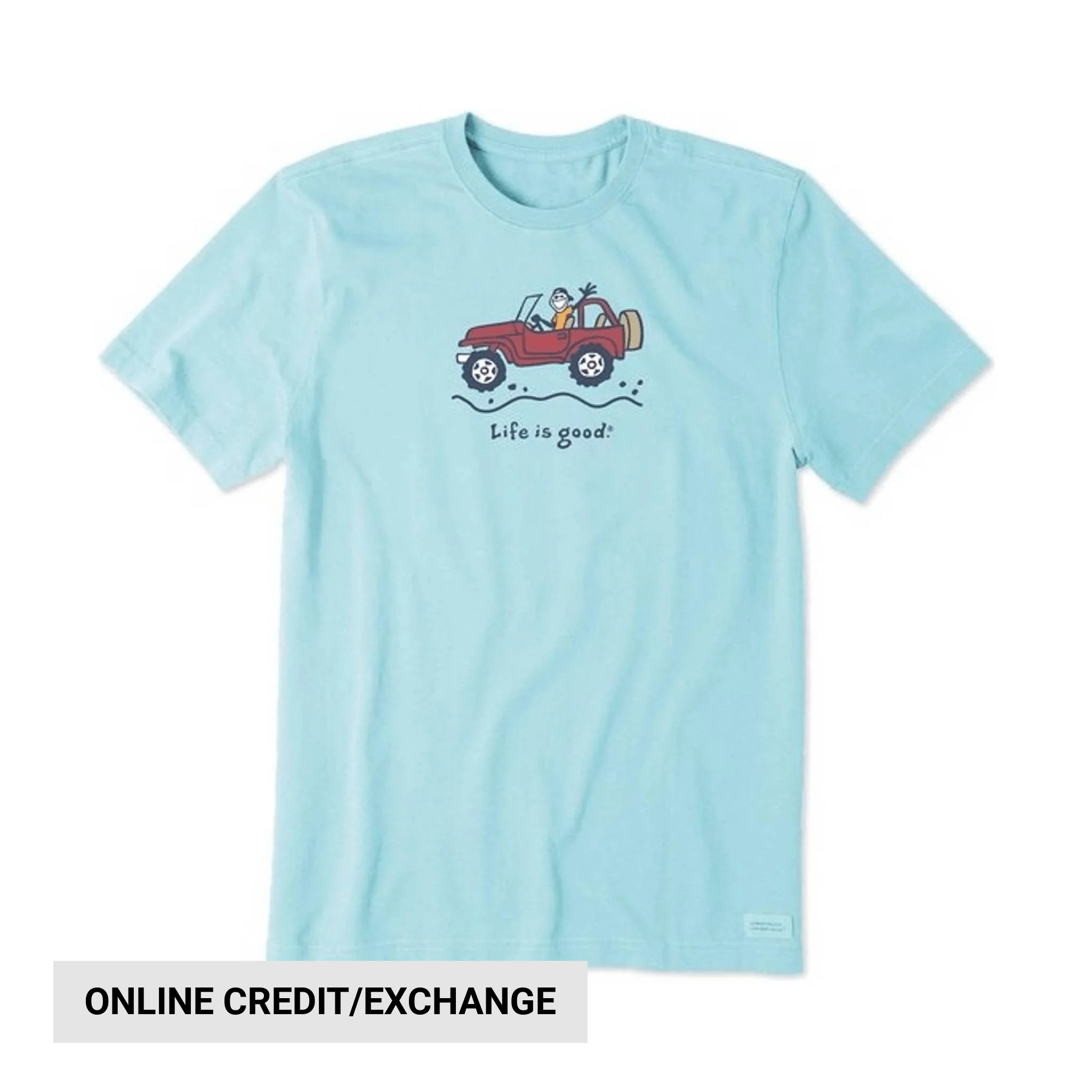 Life Is Good Men's Crusher Offroad - Beach Blue – Lenny's Shoe