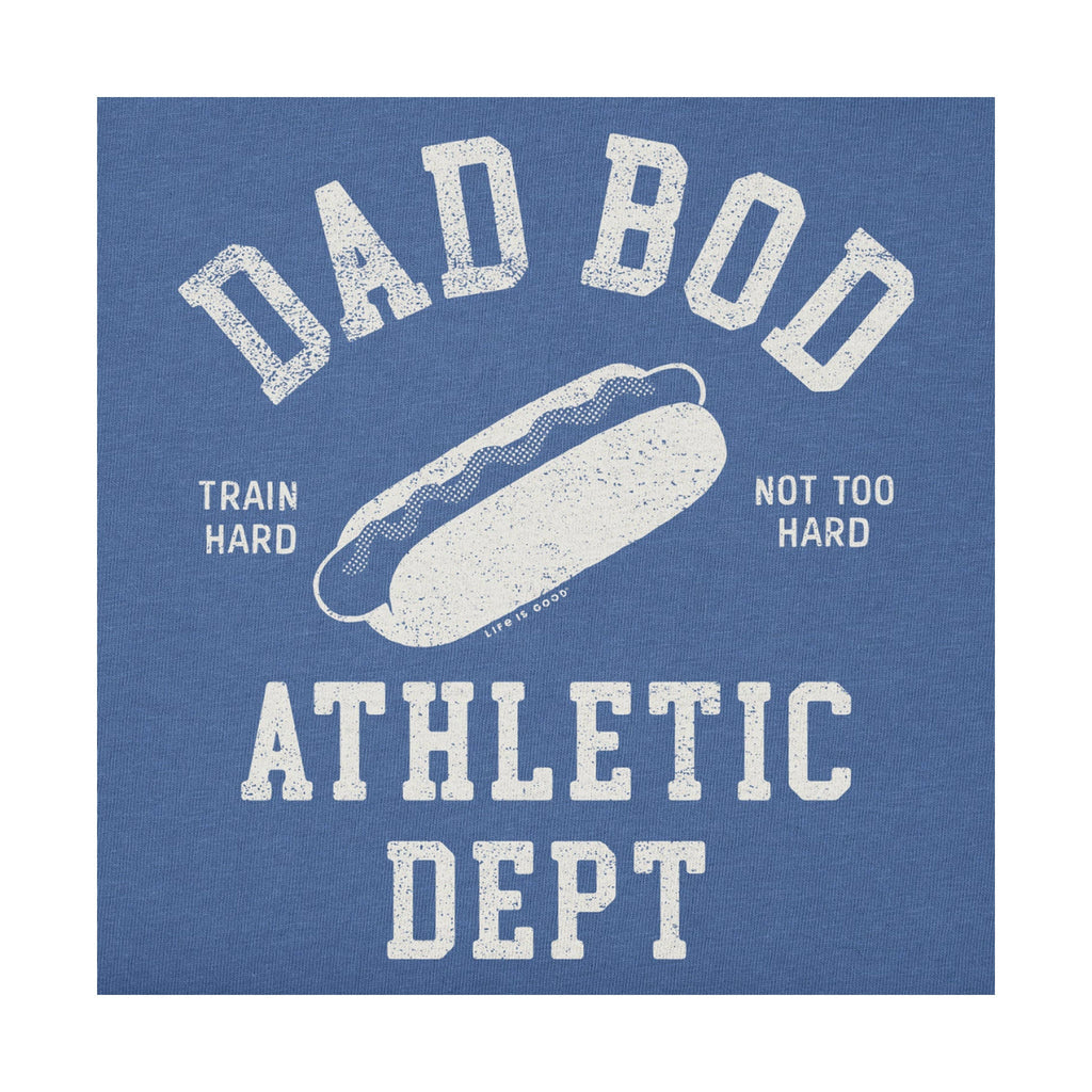 Life Is Good Men's Dad Bod Athletic Club Short Sleeve Tee - Vintage Blue - ONLINE STORE CREDIT/EXCHANGE ONLY - Lenny's Shoe & Apparel