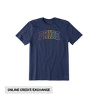 Life Is Good Men's Pride Athletic Arch Short Sleeve Tee - Darkest Blue - Lenny's Shoe & Apparel