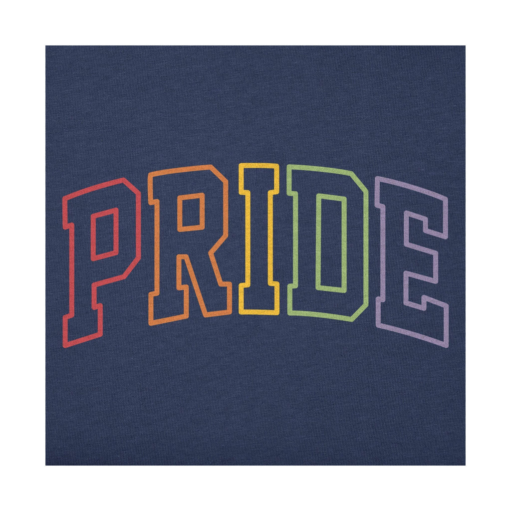 Life Is Good Men's Pride Athletic Arch Short Sleeve Tee - Darkest Blue - Lenny's Shoe & Apparel