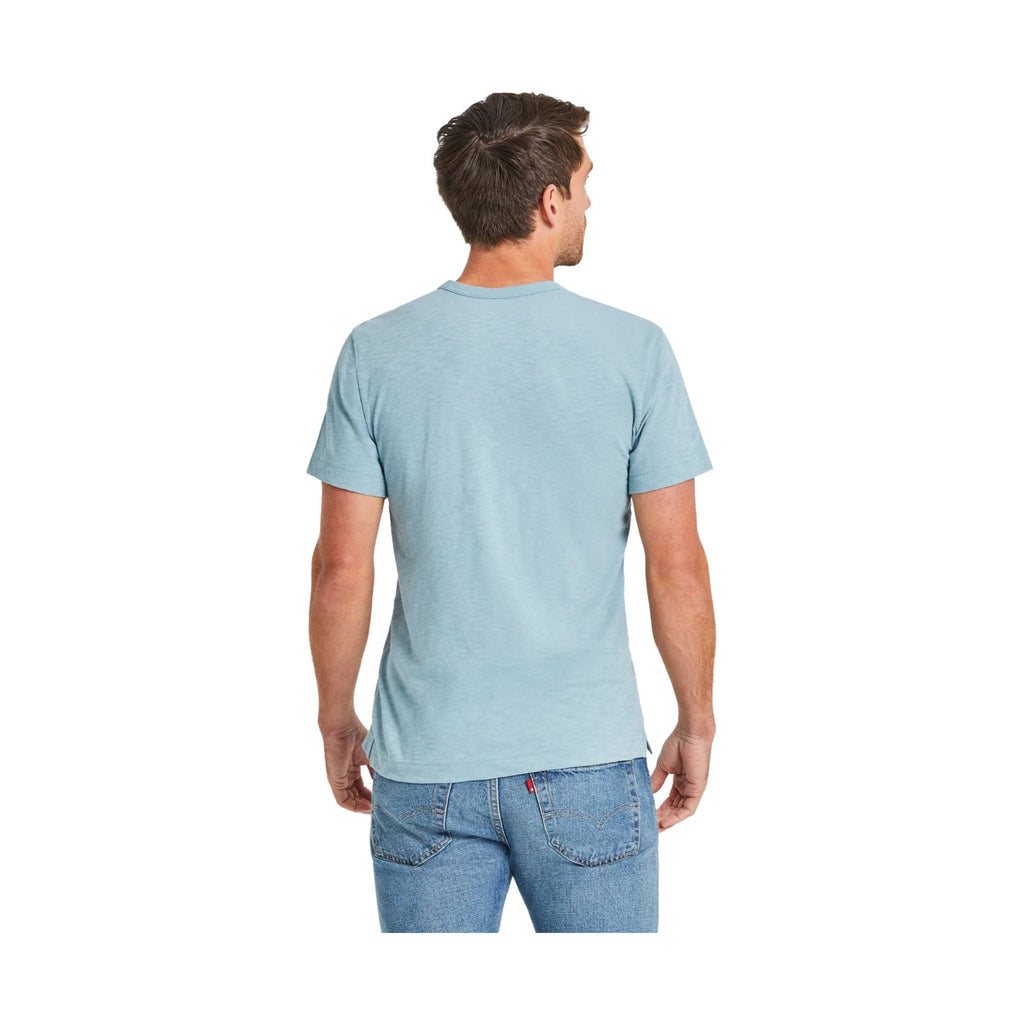 Life Is Good Men's Super Fly Slub Slim Fit Tee - Smoky Blue - Lenny's Shoe & Apparel