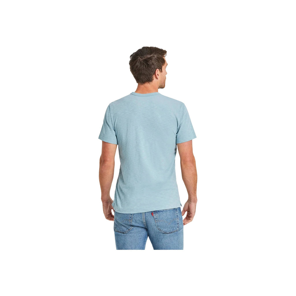 Life Is Good Men's Super Fly Slub Slim Fit Tee - Smoky Blue - Lenny's Shoe & Apparel
