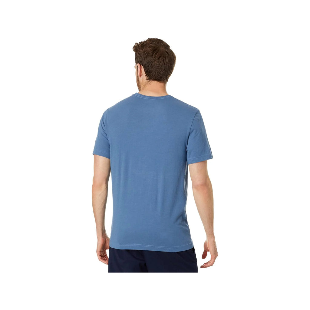 Life Is Good Men's Swingin Fence Tee - Vintage Blue - Lenny's Shoe & Apparel