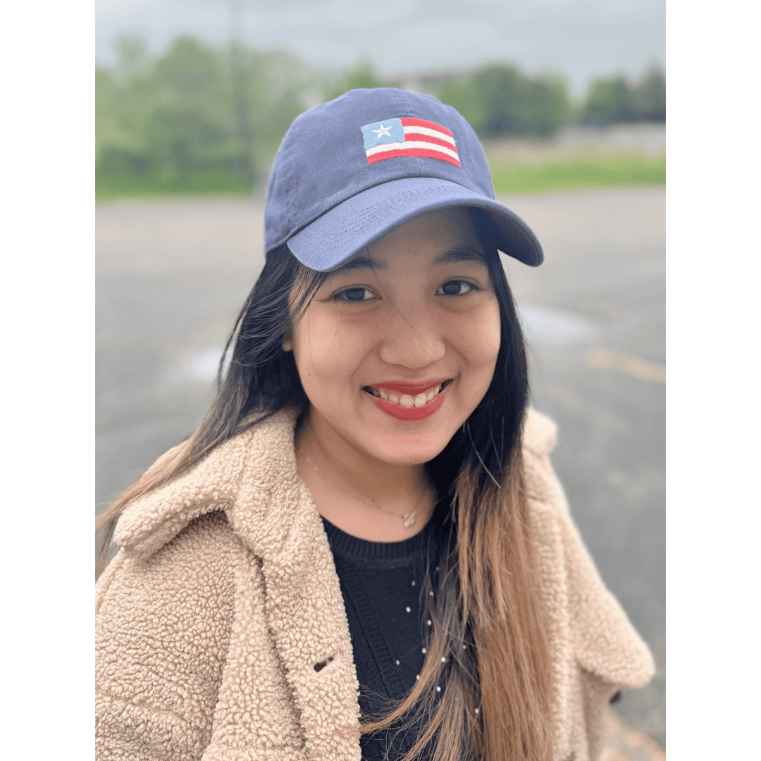 Life Is Good Three Stripe Flag Chill Cap - Darkest Blue - Lenny's Shoe & Apparel