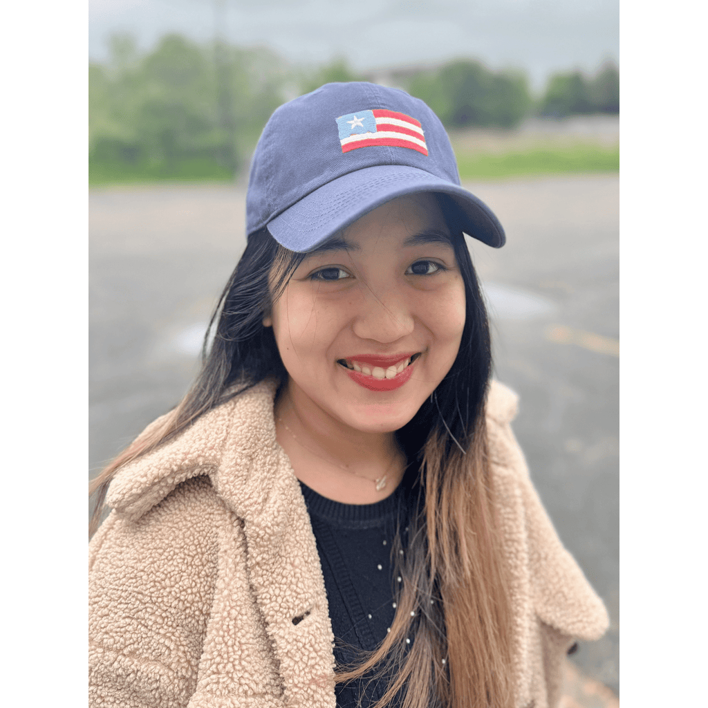 Life Is Good Three Stripe Flag Chill Cap - Darkest Blue - Lenny's Shoe & Apparel