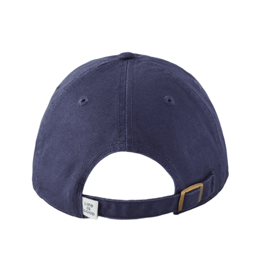 Life Is Good Three Stripe Flag Chill Cap - Darkest Blue - Lenny's Shoe & Apparel