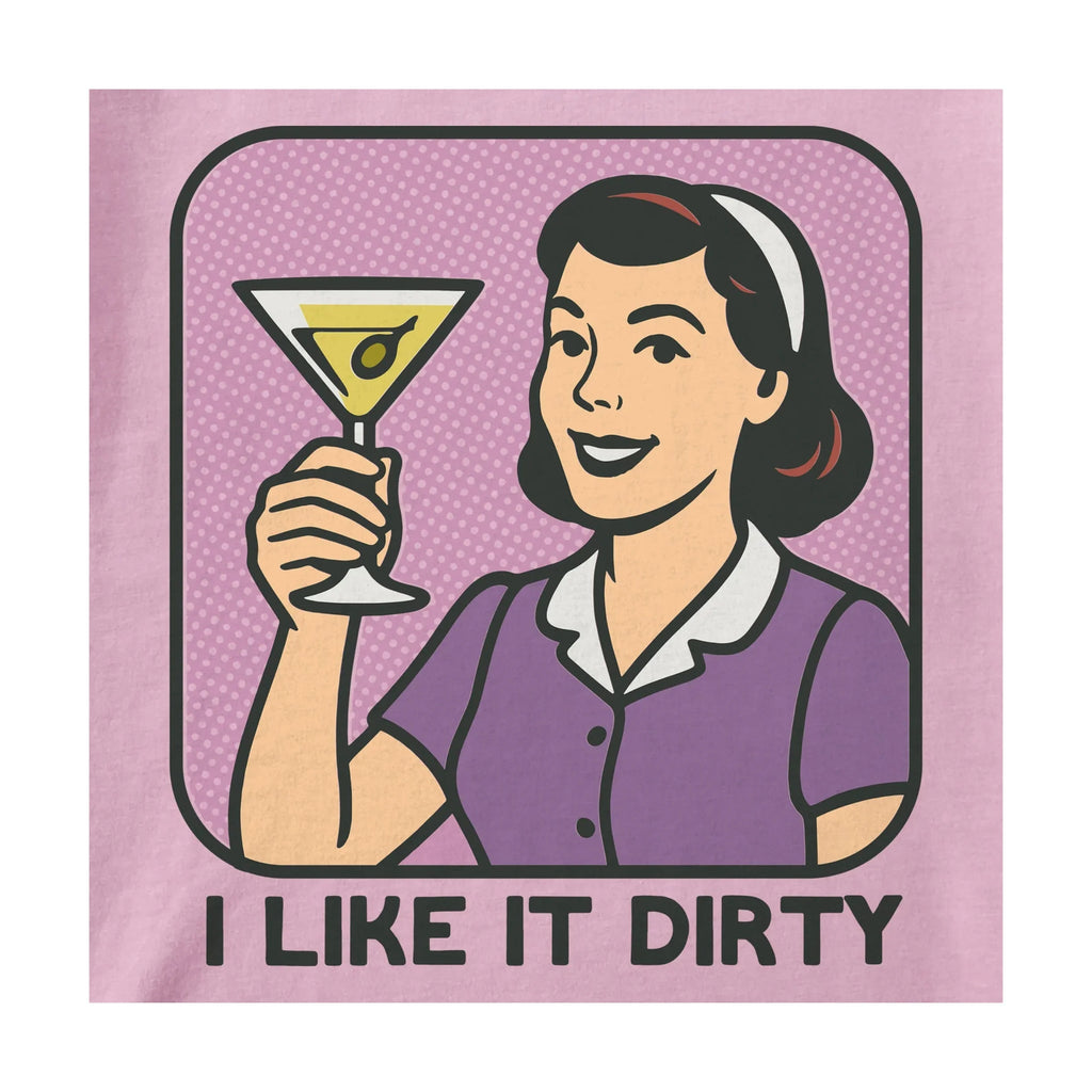 Life Is Good Women's Bert's Shirts I Like It Dirty Short Sleeve Crusher Tee - Violet Purple - Lenny's Shoe & Apparel