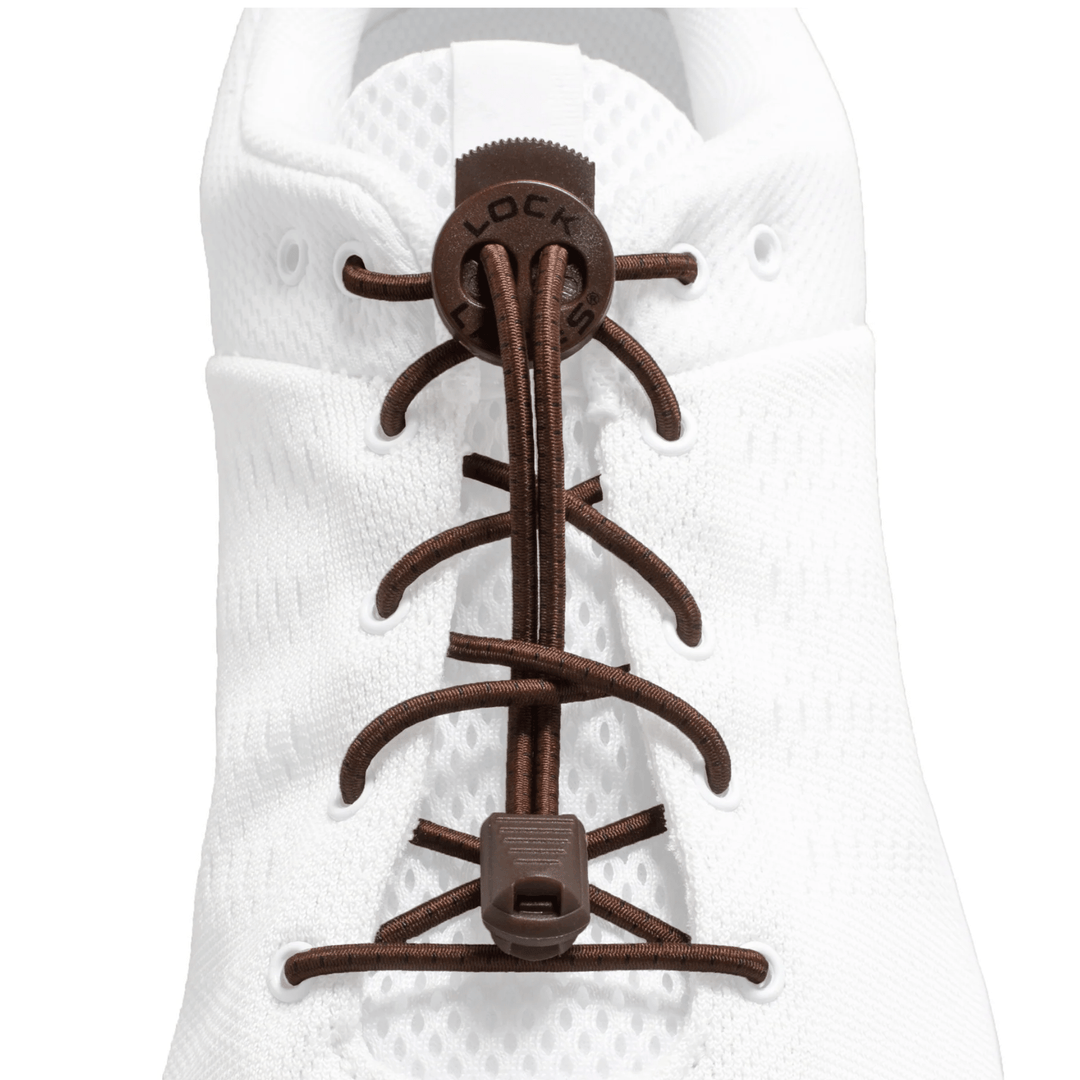 Lock Laces - Brown - Lenny's Shoe & Apparel