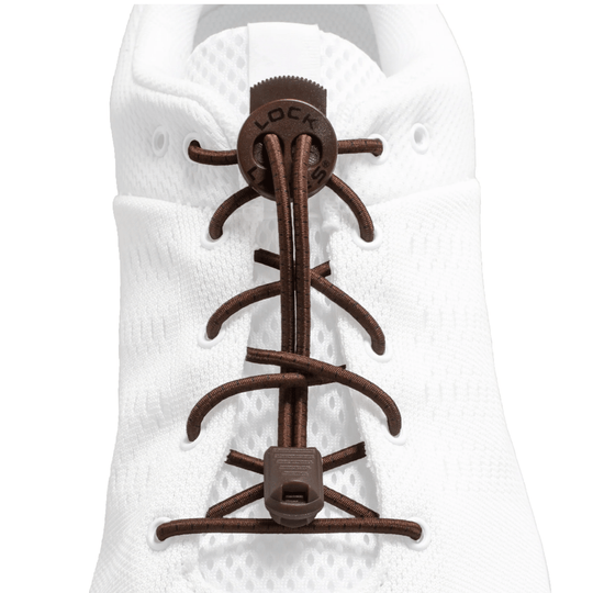 Lock Laces - Brown - Lenny's Shoe & Apparel
