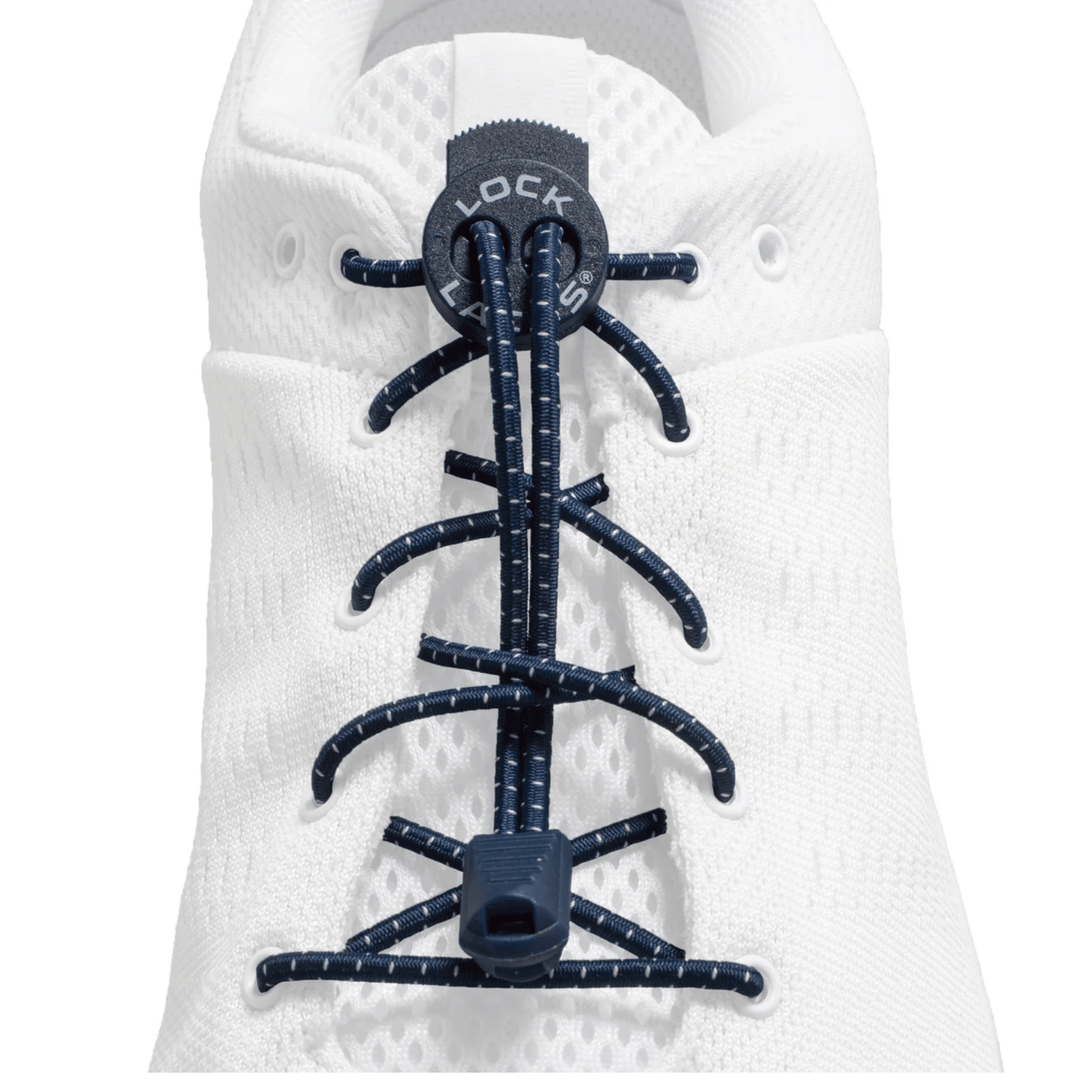 Lock Laces - Navy - Lenny's Shoe & Apparel