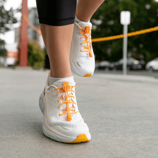 Lock Laces - Orange - Lenny's Shoe & Apparel