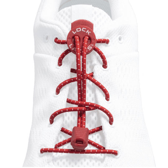 Lock Laces - Red - Lenny's Shoe & Apparel