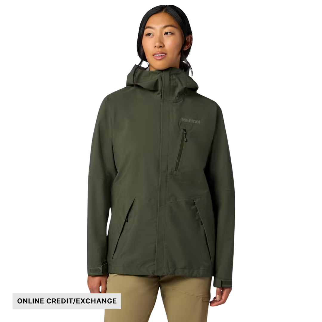 Marmot Women's PreCip Evo Pro Rain Jacket - Nori - ONLINE CREDIT/EXCHANGE - Lenny's Shoe & Apparel