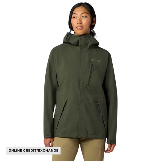 Marmot Women's PreCip Evo Pro Rain Jacket - Nori - ONLINE CREDIT/EXCHANGE - Lenny's Shoe & Apparel
