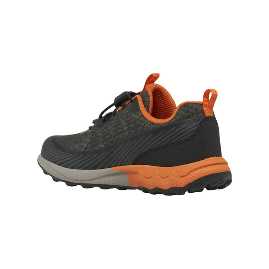 Merrell Big Kids' Agility Peak Trail Running Shoes - Olive/Black/Orange - Lenny's Shoe & Apparel