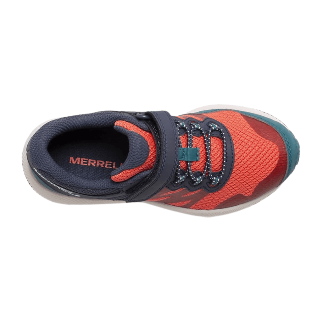 Merrell Kids' Nova 2 Shoes - Navy/Coral - ONLINE STORE CREDIT/EXCHANGE ONLY - Lenny's Shoe & Apparel