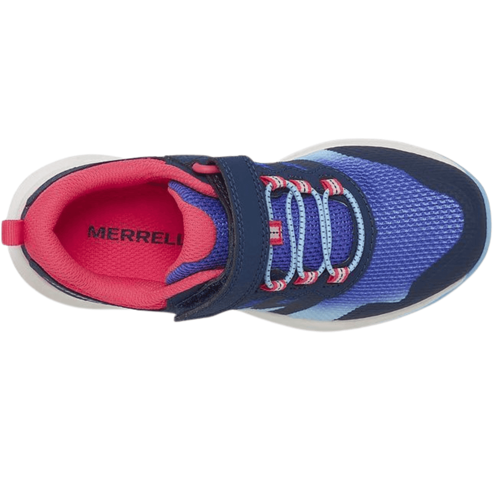Merrell Kids' Nova 3 Shoes - Blue/Navy/Fucshia - Lenny's Shoe & Apparel