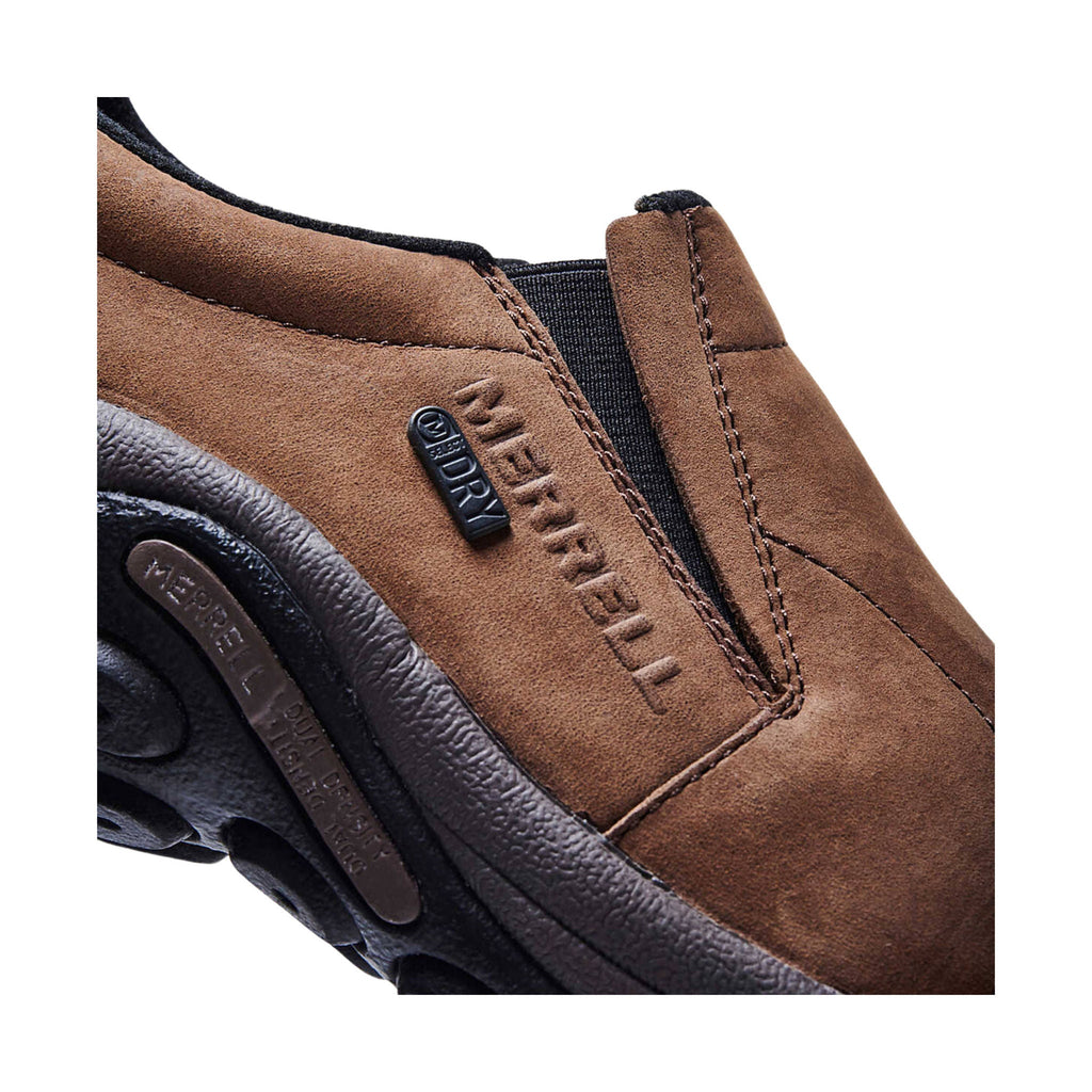 Merrell Men's Jungle Moc Nubuck Waterproof Shoes - Brown - Lenny's Shoe & Apparel