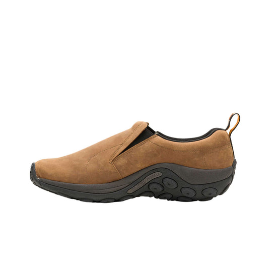 Merrell Men's Jungle Moc Nubuck Waterproof Shoes - Brown - Lenny's Shoe & Apparel