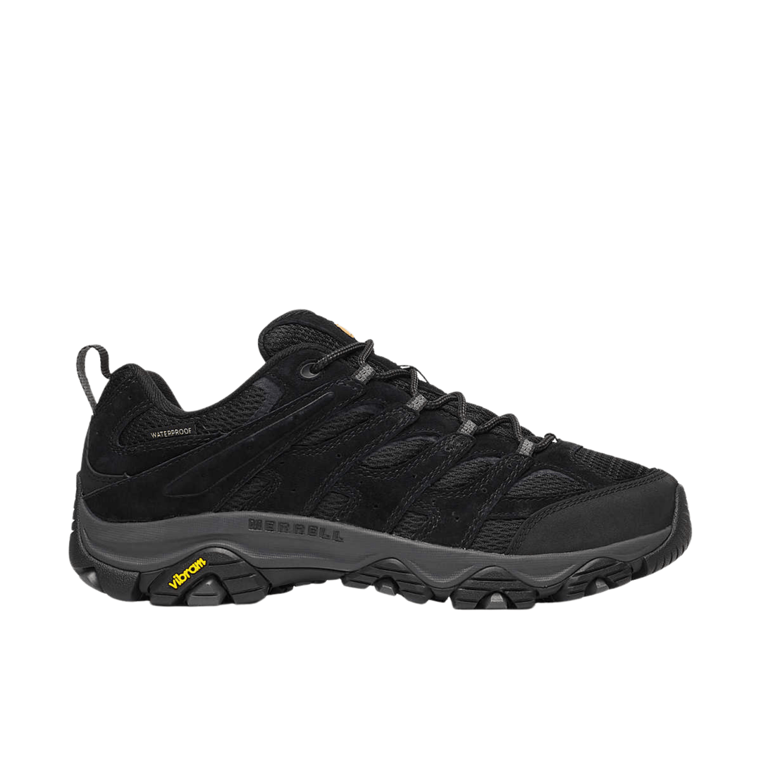 Merrell Moab3 mid 27cm ブラック Merrell Men's Moab 3 Waterproof Hiking Shoes - Black Knight