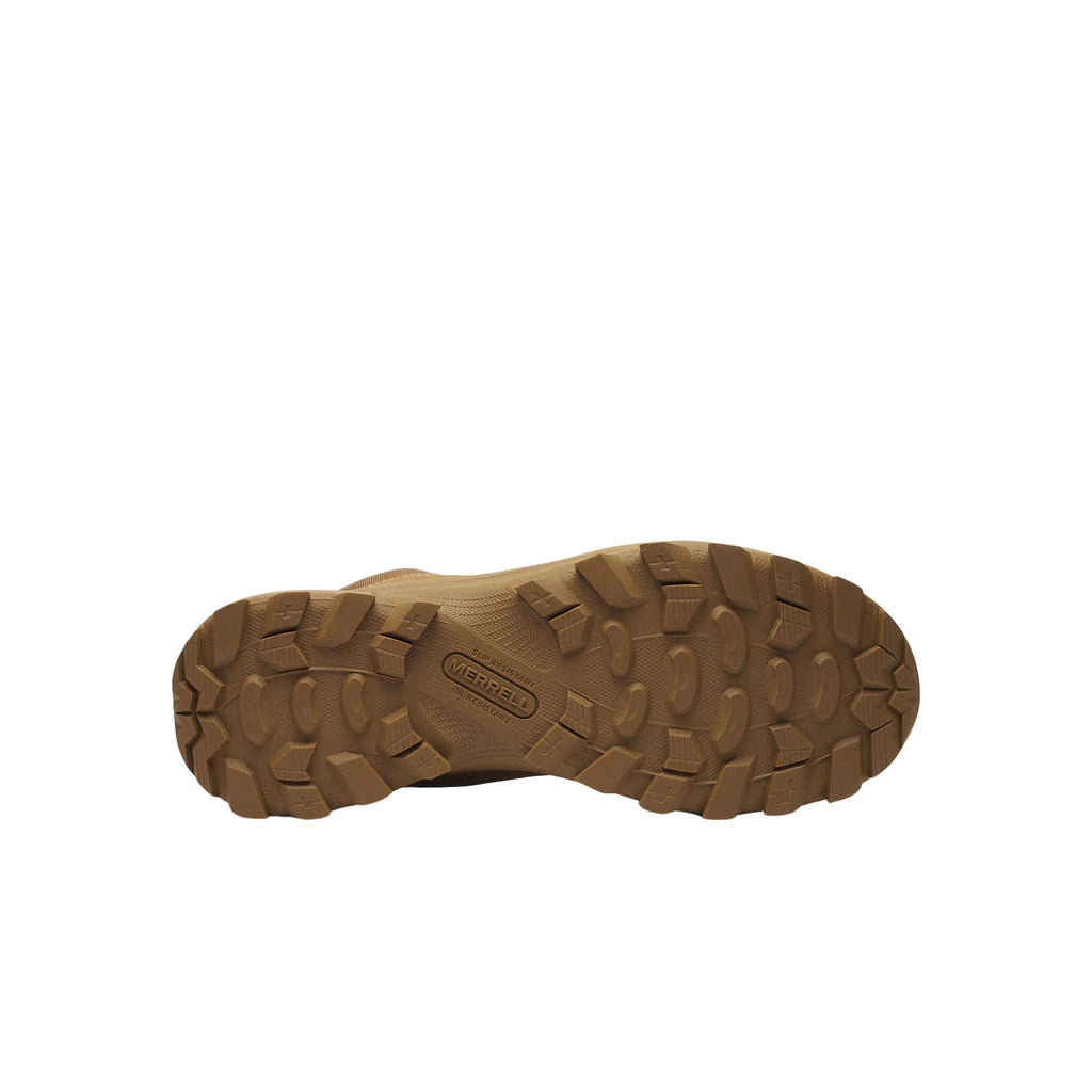 Merrell Men's Moab Speed 2 Mid Tactical Waterproof Boots - Coyote - Lenny's Shoe & Apparel