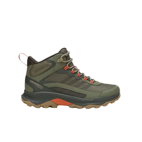 Merrell Men's Speed Strike 2 Mid Waterproof Hiking Boots - Olive - Lenny's Shoe & Apparel