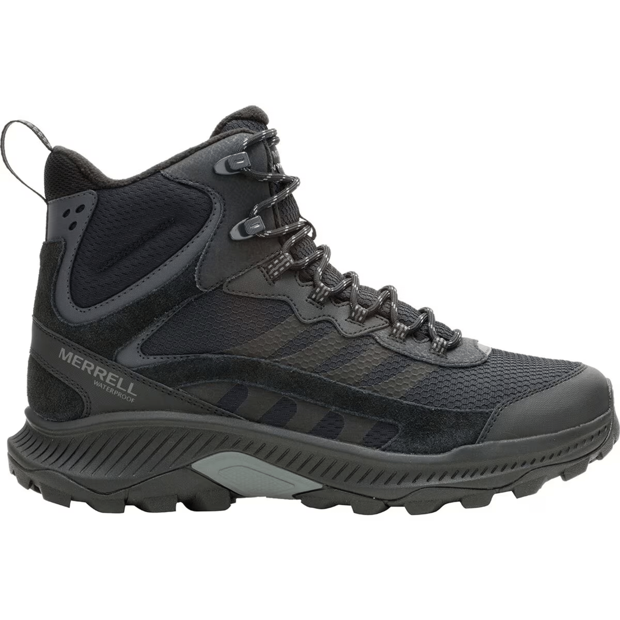 メイプル Merrell Men's Speed Strike 2 Leather Mid Waterproof Hiking Boots