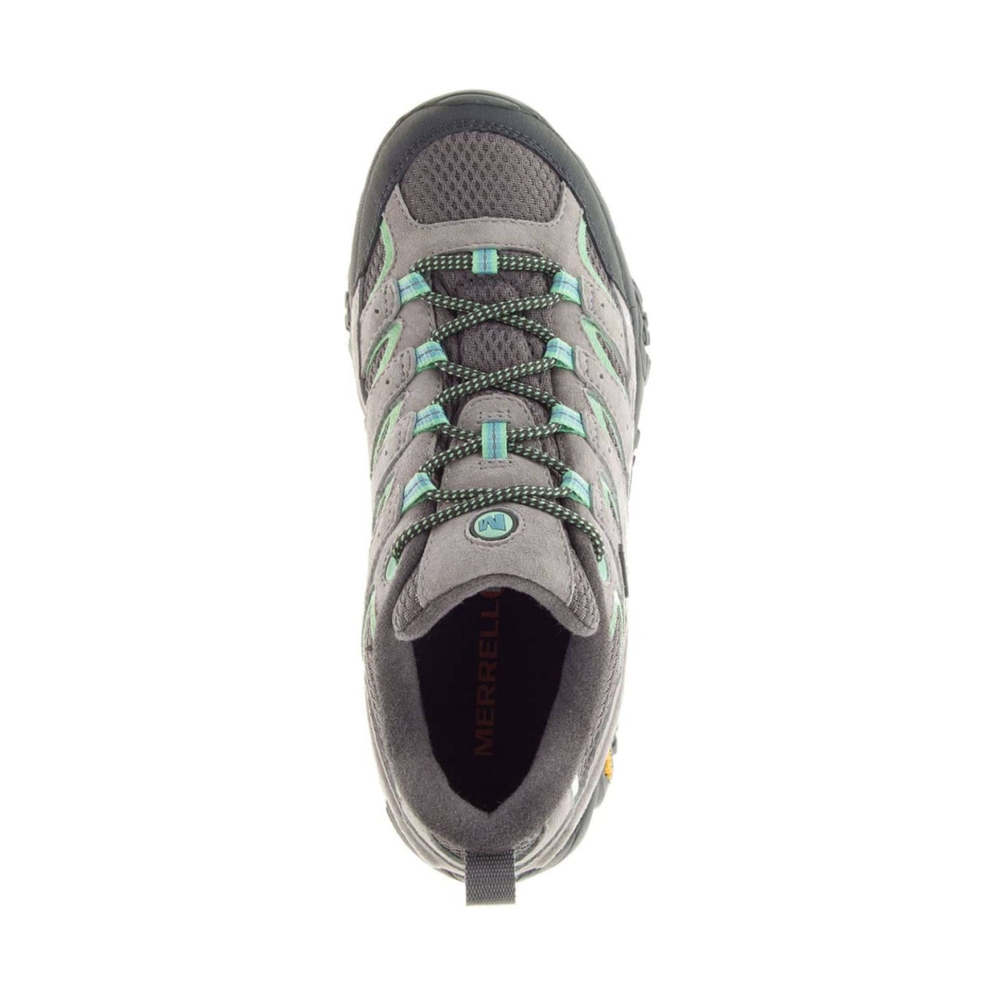 Merrell Women's Moab 2 Waterproof Hiking Shoes - Drizzle/Mint - ONLINE â Lenny's Shoe & Apparel