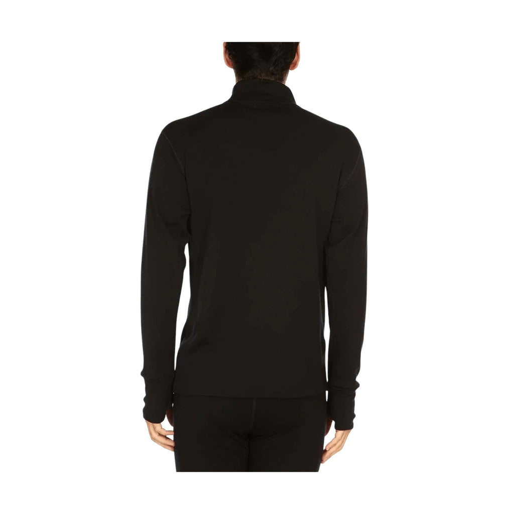 Minus 33 Men's Heavyweight Quarter Zip - Black - Lenny's Shoe & Apparel
