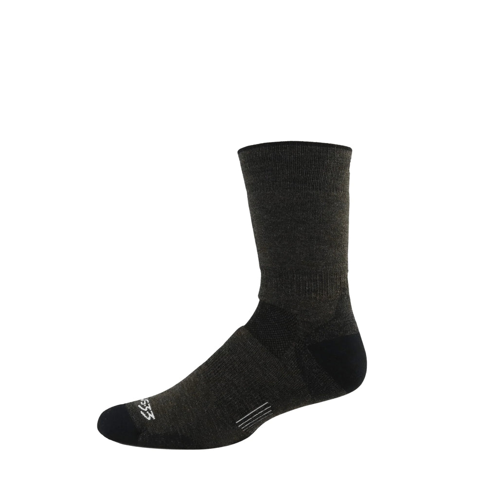 Minus 33 Midweight Crew Wool Socks - Earthen - Lenny's Shoe & Apparel