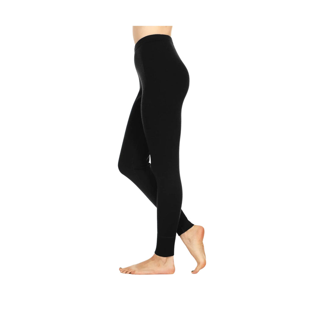 Minus 33 Women's Midweight Base Layer Bottoms - Black - Lenny's Shoe & Apparel