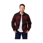 Mobile Warming Men's Flannel Heated Shirt Jacket - Black/Red - Lenny's Shoe & Apparel